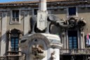 La fontaine de l'éléphant, symbole de la ville